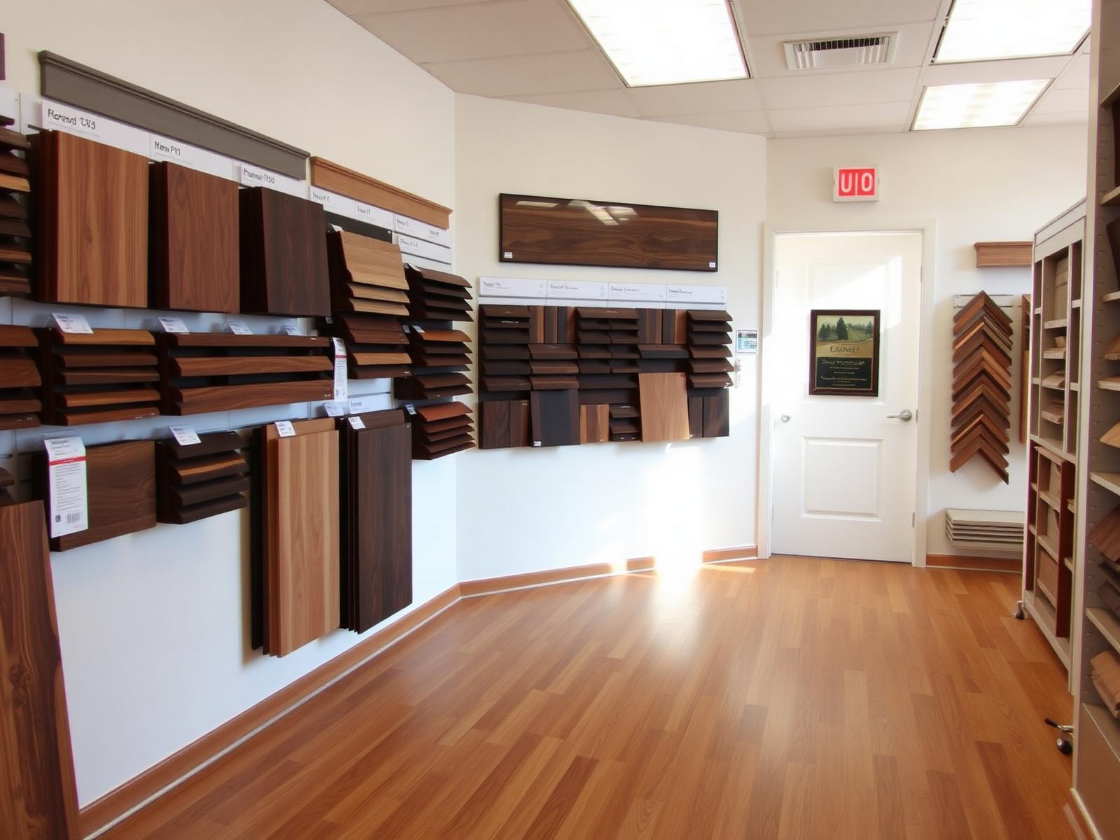 Brockville Wood Products showroom interior